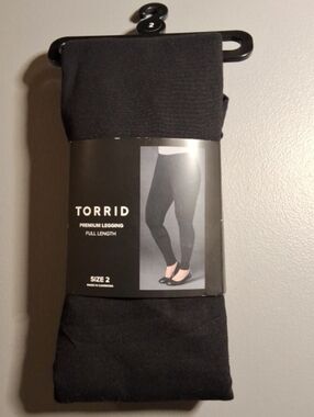 torrid Black Full-Length Premium Leggings